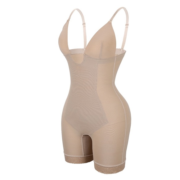 NNEKA ROSE MID THIGH LENGTH FULL BODY SHAPER/HOURGLASS BODYSUIT - Picture 2 of 16